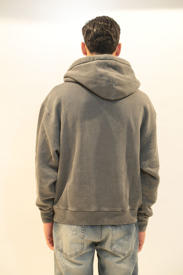 Felpa Oversize I'M BRIAN Uomo F3514 Grigio AI 2025/26