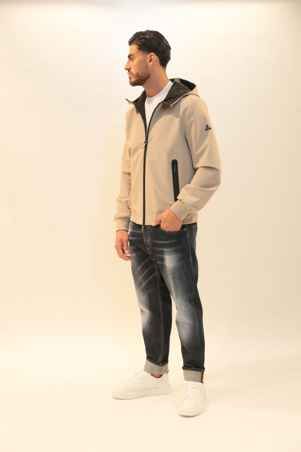 HESKIMO - Giubbino Uomo Nero e Beige A/I 2025