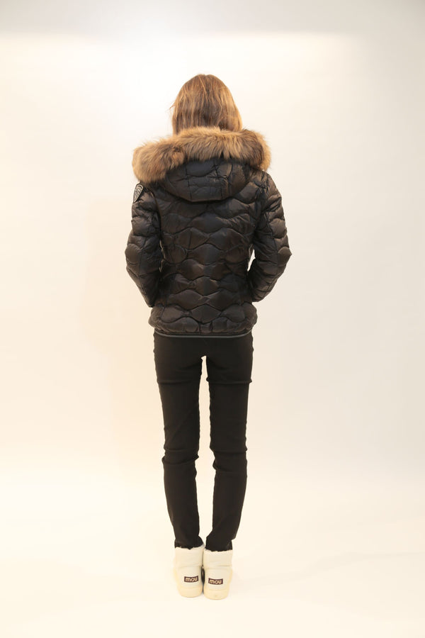 BLAUER - Piumino con Bordo in Pelliccia Aldie Donna A/I 2025-26