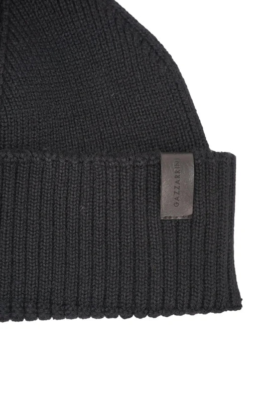 Cappello Gazzarrini Uomo CAPI100G - Beanie Nero - Autunno/Inverno 2023