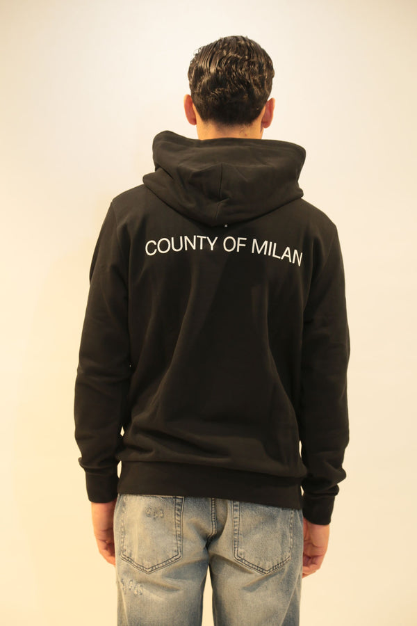 MARCELO BURLON FELPA CON CAPPUCCIO Uomo F5CAMAHS011 A/I 2025/26