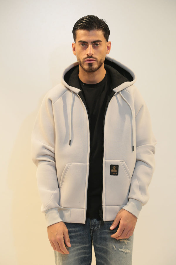 Felpa REFRIGIWEAR  con zip Uomo - Collezione AI 2025-26