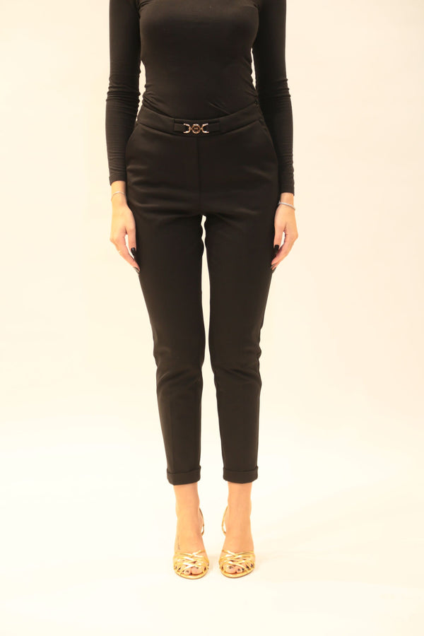 Pantalone Chinos Vita Alta Donna FRACOMINA FR25WV4003W72701 - Collezione A/I 2025/26