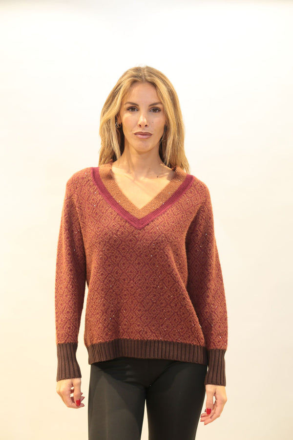 Maglia Scollo V FRESH FLOWER Donna FF701 - AI 2025/26