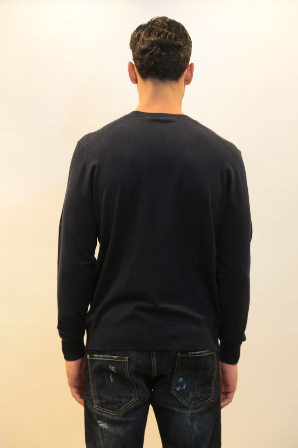 Maglione Girocollo Uomo DIKTAT DK97025 Losanga Viscosa Cashmere - Collezione A/I 2025/26