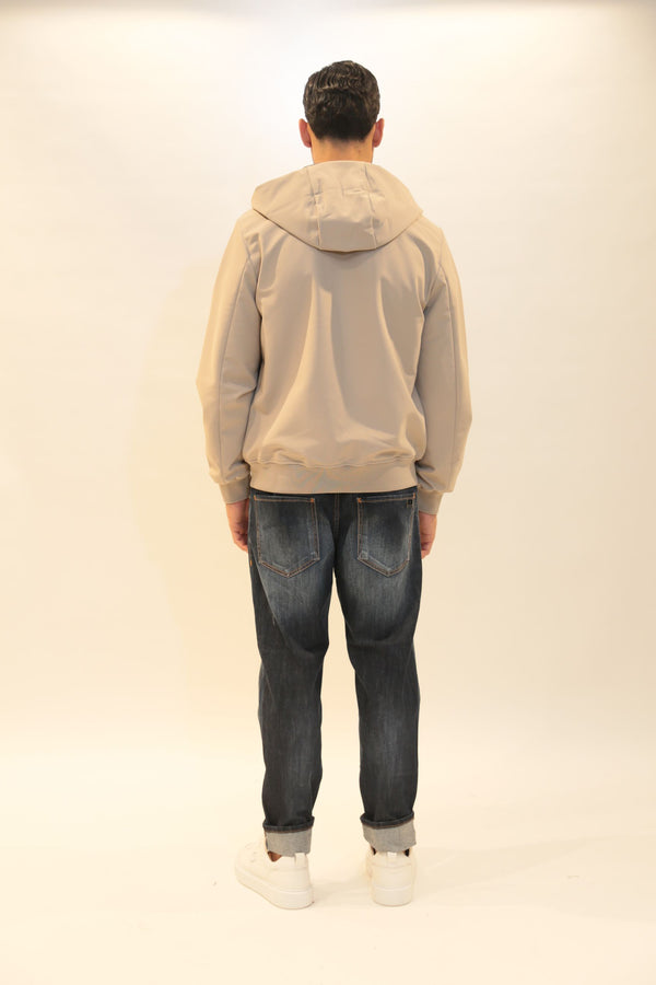 HESKIMO - Giubbino Uomo Nero e Beige A/I 2025