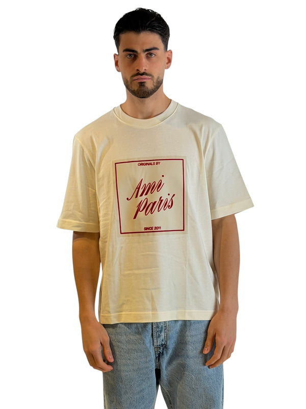 AMI PARIS T-SHIRT Uomo HTS 385.726