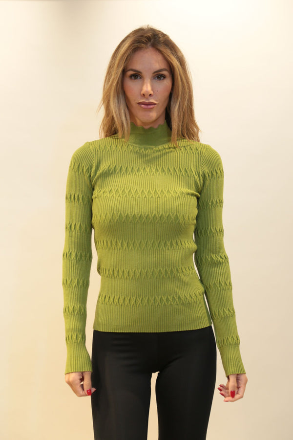 Maglione Collo Alto Donna FRACOMINA FR25WT7042K50401 - Collezione A/I 2025/26