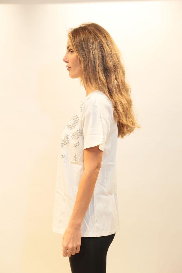 LIU JO T-SHIRT BASIC Donna TF5184JS923 A/I 2025/26