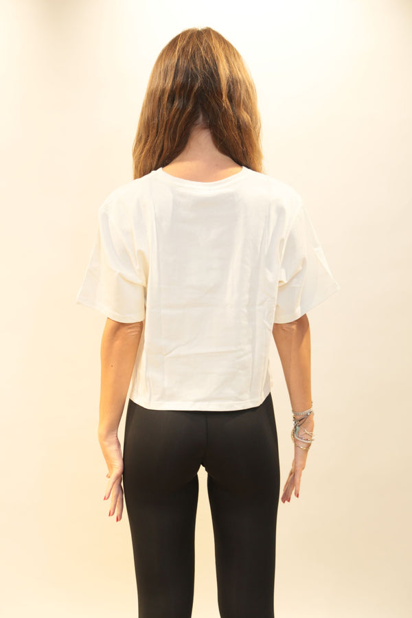 T-Shirt Donna EMME MARELLA Panna - Collezione A/I 2025/26