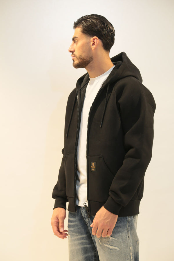 Felpa REFRIGIWEAR  con zip Uomo - Collezione AI 2025-26