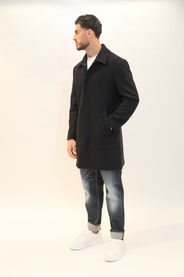 ANTONY MORATO - Cappotto Blu Marine Uomo A/I 2025-26