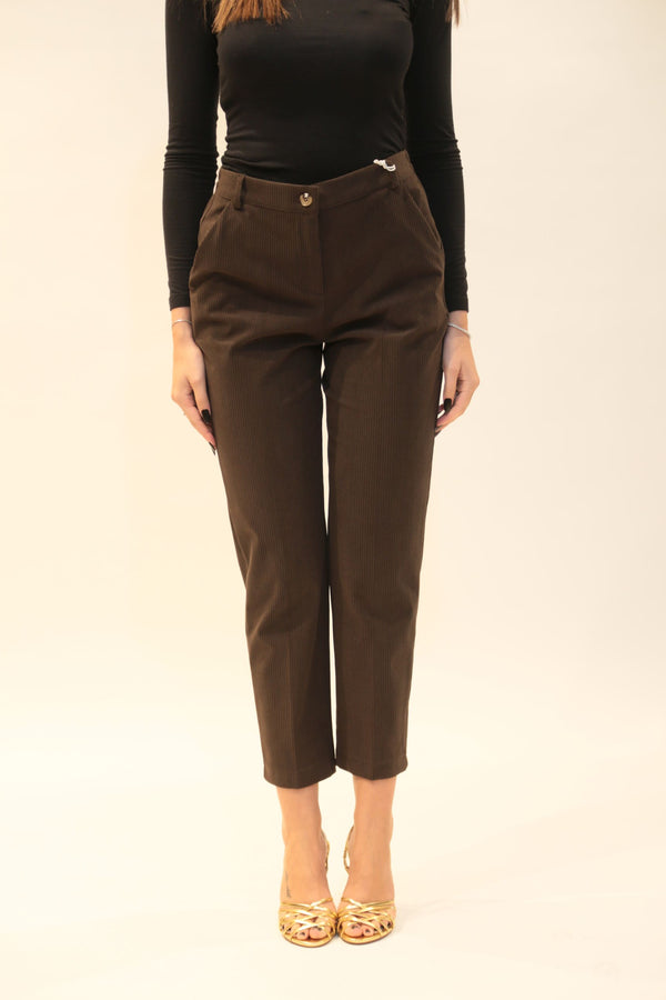 TAKE TWO FONDO STRETTO VELLUTO STRETTO Donna DT01189 A/I 2025/26