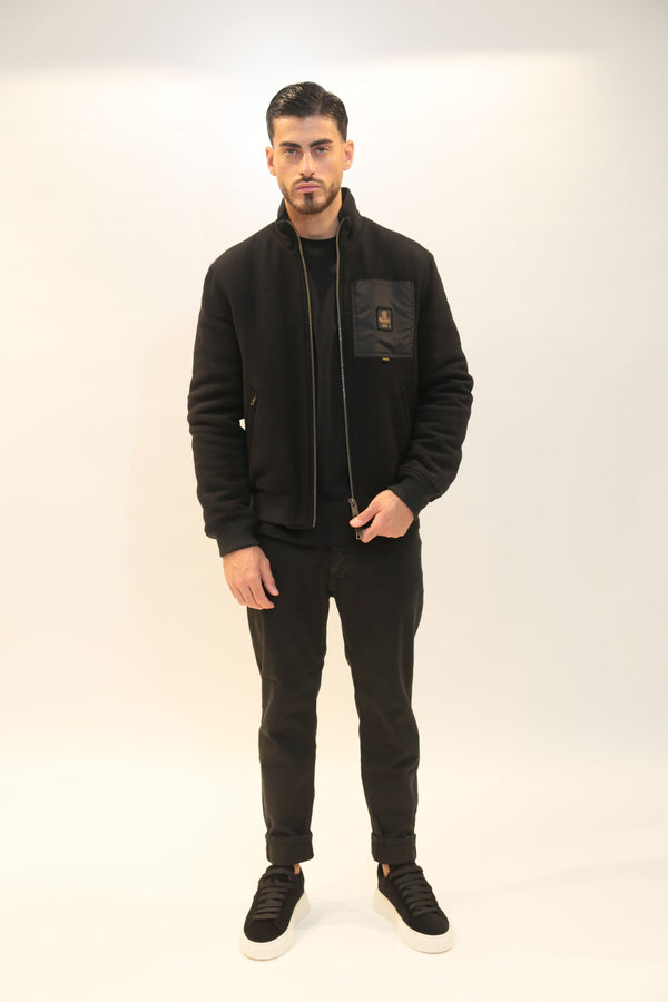 REFRIGIWEAR - Giacca Solaris Nero e Chive Uomo A/I 2025