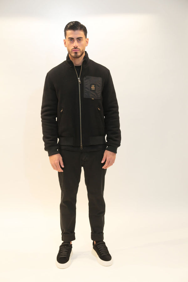 REFRIGIWEAR - Giacca Solaris Nero e Chive Uomo A/I 2025