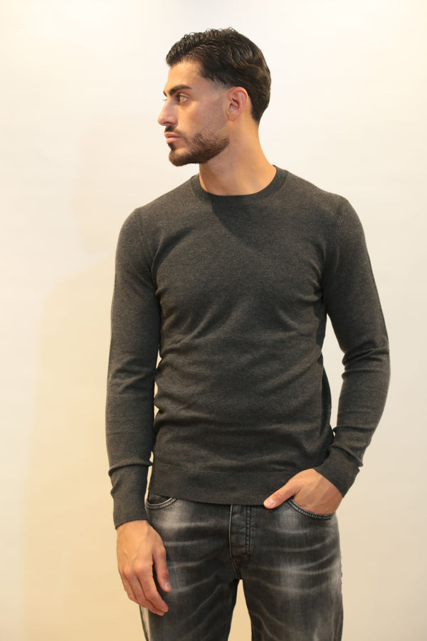 Maglione Girocollo Uomo DIKTAT DK97001 Viscosa Cashmere - Collezione A/I 2025/26