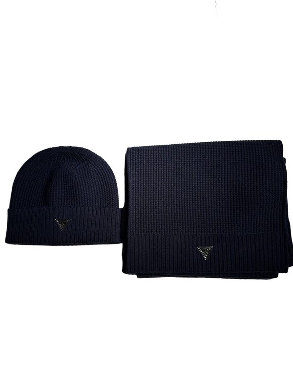 Set Regalo Uomo GUESS Sciarpa e Berretto - Gift Box M4BZ14Z2W80