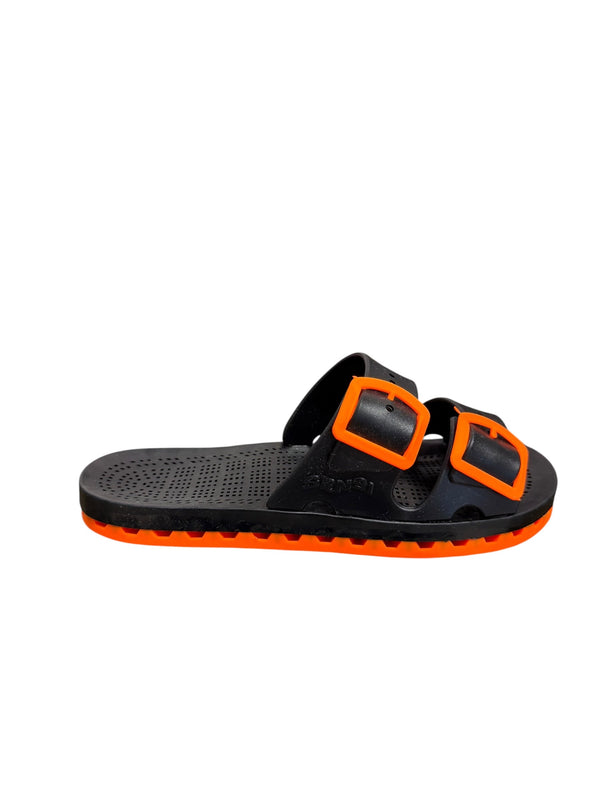 SENSI CIABATTA MARE Unisex adulto LA JOLLA BLACK FLUO25