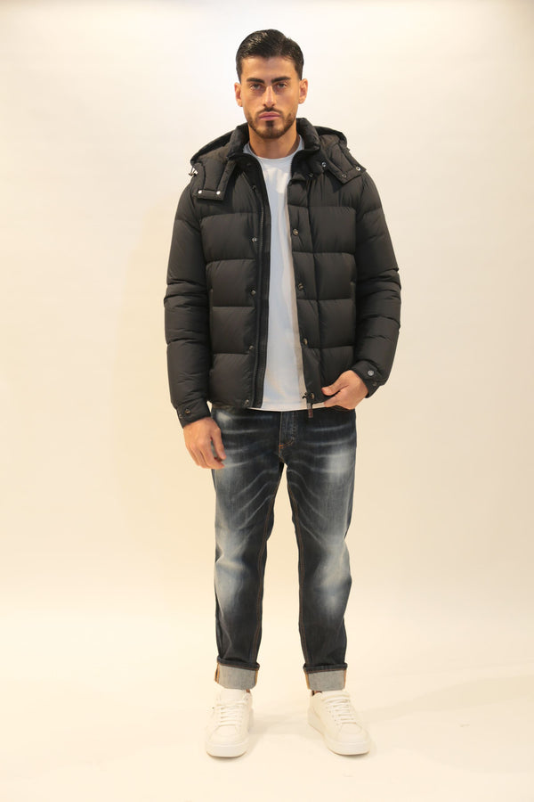 HESKIMO - Giubbino Uomo Moro e Blu - Collezione AI 2025/26