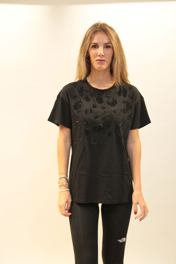 LIU JO T-SHIRT BASIC Donna TF5184JS923 A/I 2025/26
