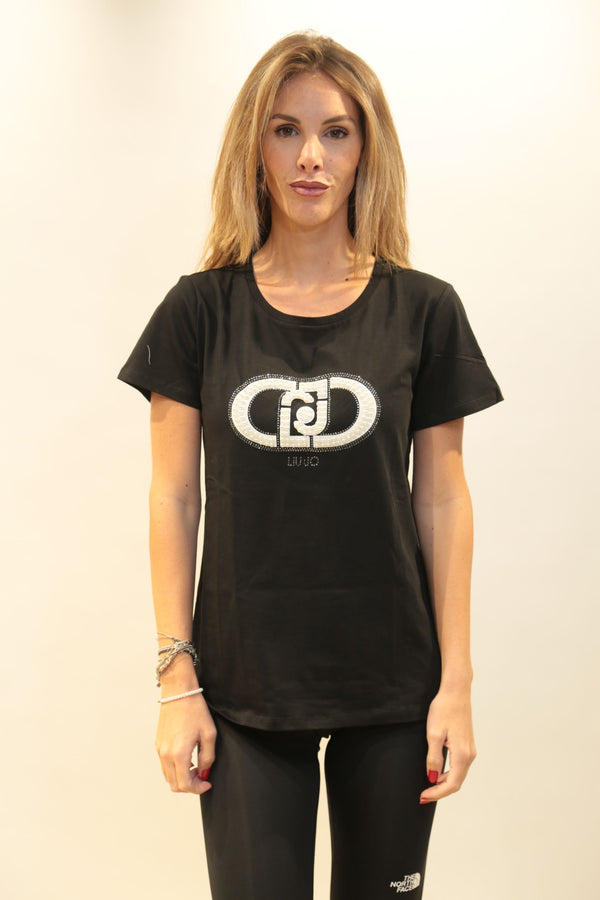 LIU JO T-SHIRT BASIC Donna TF5280JS923 A/I 2025/26