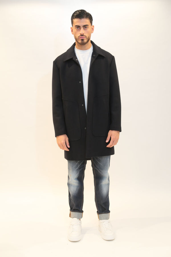 ANTONY MORATO - Cappotto Blu Marine Uomo A/I 2025-26