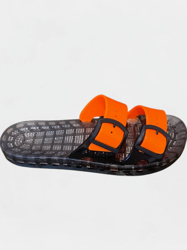 SENSI CIABATTA MARE Unisex adulto LA JOLLA BLACK FLUO25