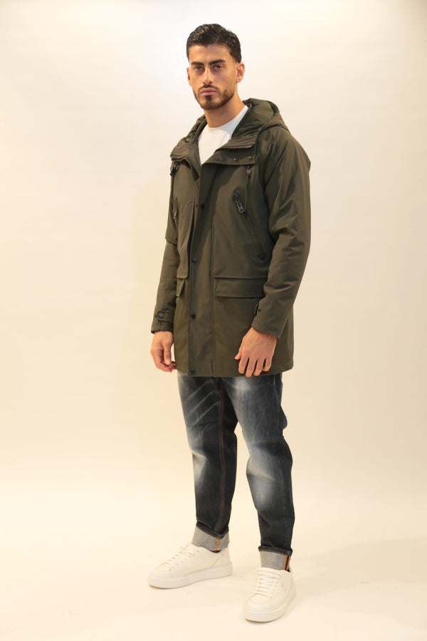 DANIELE ALESSANDRINI Giubbino Lungo Uomo Autunno/Inverno 2025/26