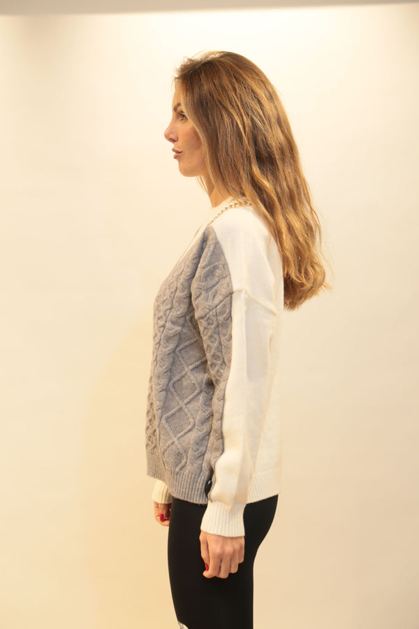 Fracomina Maglia Oversized Donna FS25WT7016K47101 - A/I 2025/26