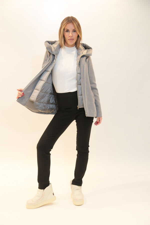 Giubbino Imbottito Corto Donna Emme Marella con Cappuccio - Collezione A/I 2025/26