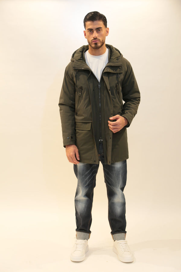 DANIELE ALESSANDRINI Giubbino Lungo Uomo Autunno/Inverno 2025/26