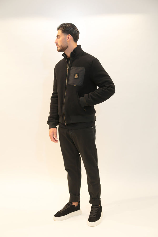 REFRIGIWEAR - Giacca Solaris Nero e Chive Uomo A/I 2025