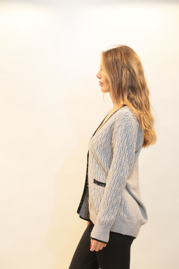 TAKE TWO CON LAVORAZIONE E BORDO CONTRASTO Donna DT00185 A/I 2025/26