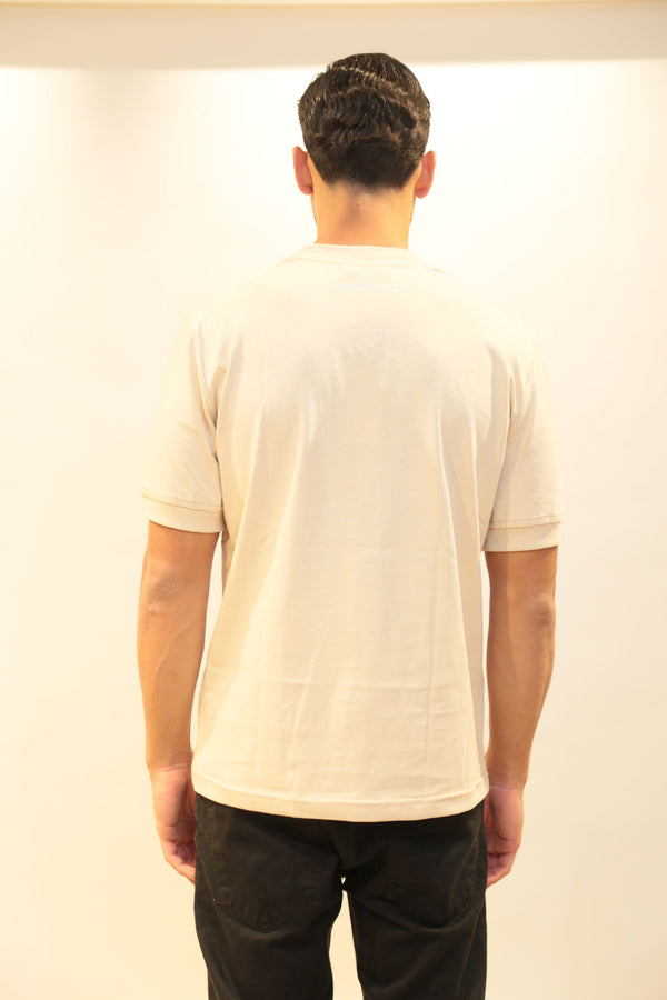 T-Shirt con Stampa Centrale PATRIOT Uomo PM5F2WMU51 AI 2025/26