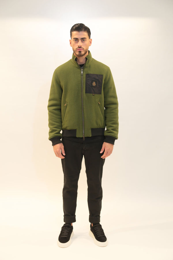 REFRIGIWEAR - Giacca Solaris Nero e Chive Uomo A/I 2025