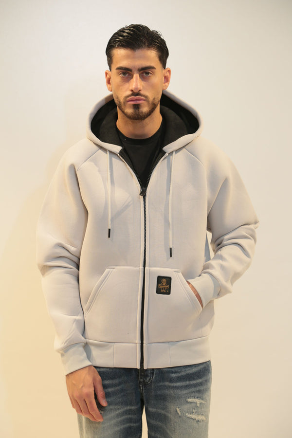 Felpa REFRIGIWEAR  con zip Uomo - Collezione AI 2025-26