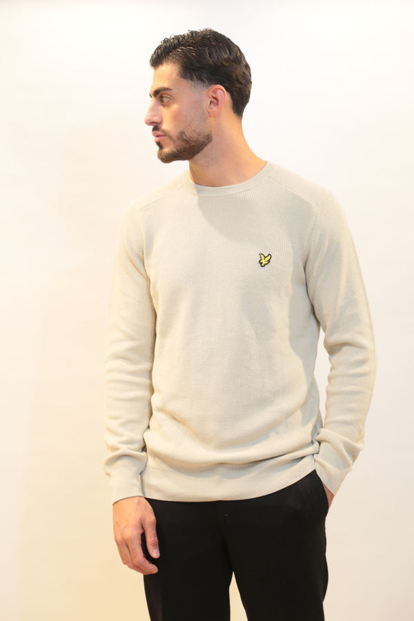 Maglioncino girocollo  Uomo LYLE&SCOTT- Collezione AI 2025/26