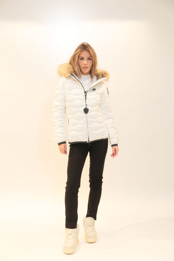 BLAUER - Piumino con Bordo in Pelliccia Aldie Donna A/I 2025-26