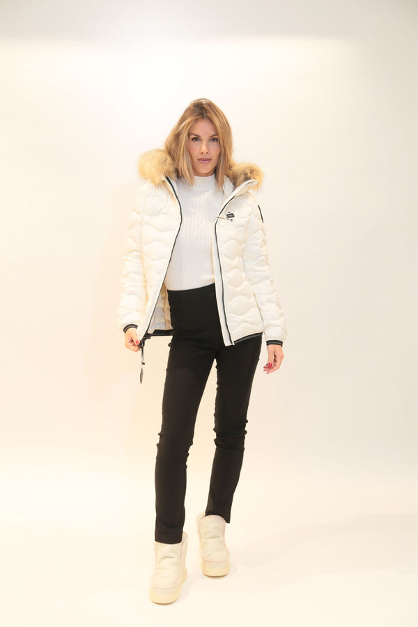 BLAUER - Piumino con Bordo in Pelliccia Aldie Donna A/I 2025-26