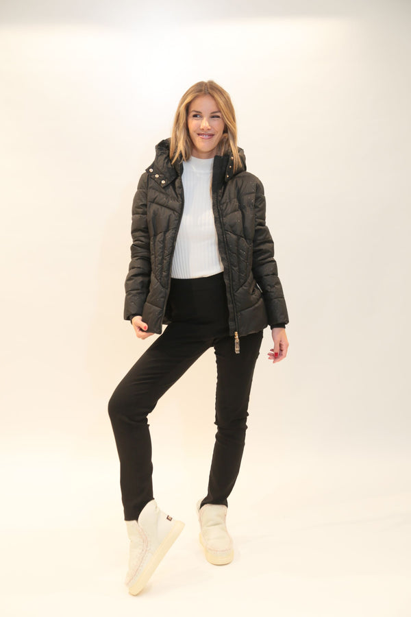 Piumino RELISH Donna Modello RDA2505009021 Baint Cappuccio Effetto Glitter Collezione A/I 2025/26