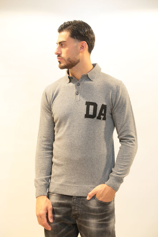 DANIELE ALESSANDRINI Maglioncino a Polo Uomo Autunno/Inverno 2025/26