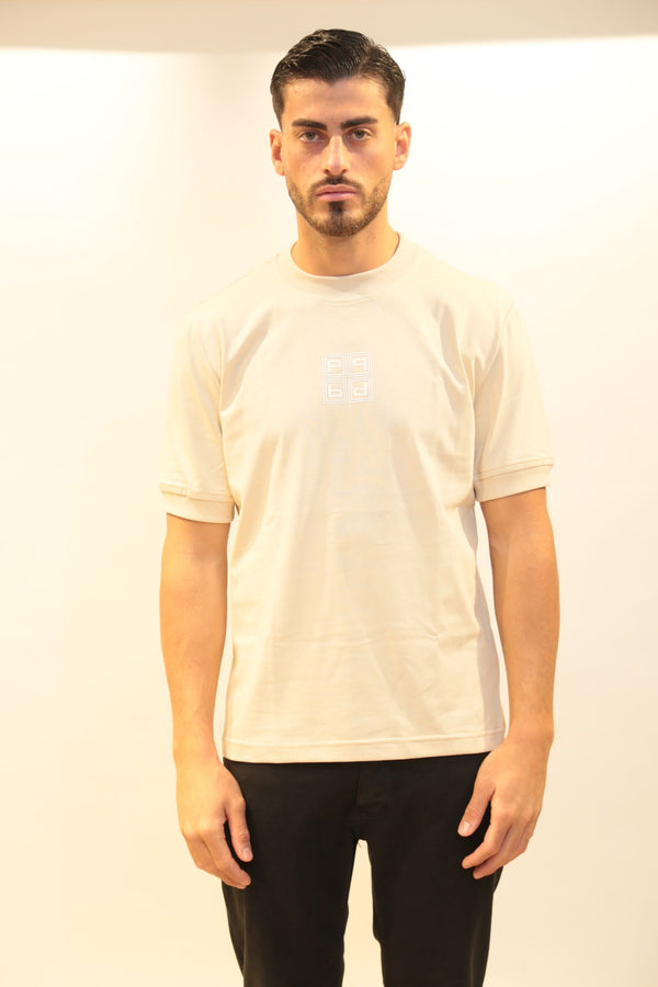 T-Shirt con Stampa Centrale PATRIOT Uomo PM5F2WMU51 AI 2025/26