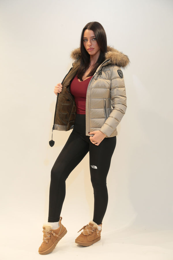 BLAUER - Piumino a Righe Arcadia Donna A/I 2025-26