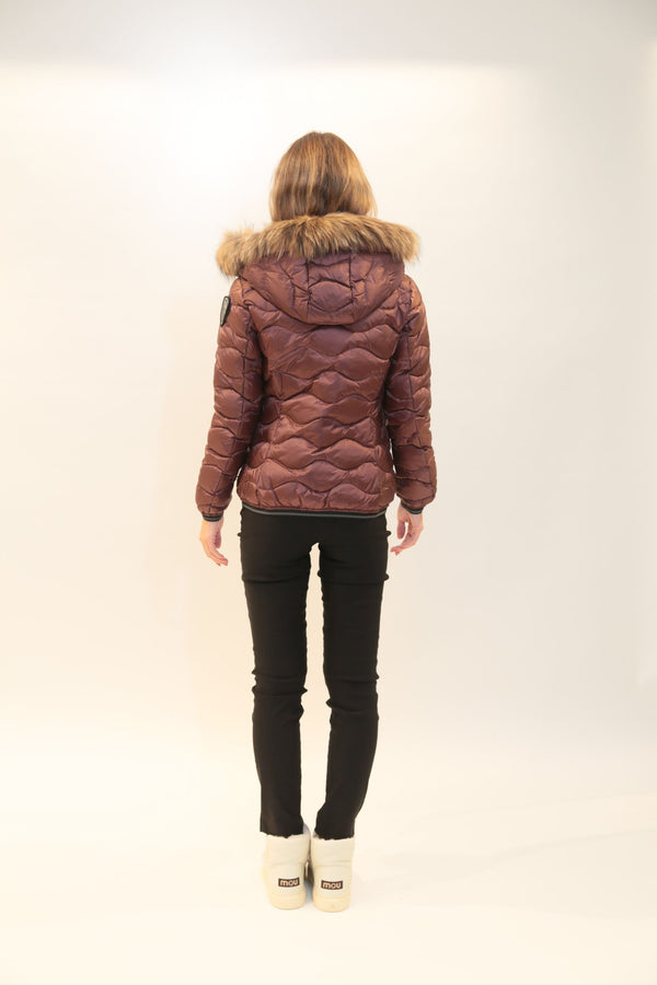 BLAUER - Piumino con Bordo in Pelliccia Aldie Donna A/I 2025-26