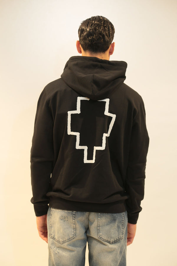 MARCELO BURLON FELPA CON CAPPUCCIO Uomo F5CAMAHS006 A/I 2025/26